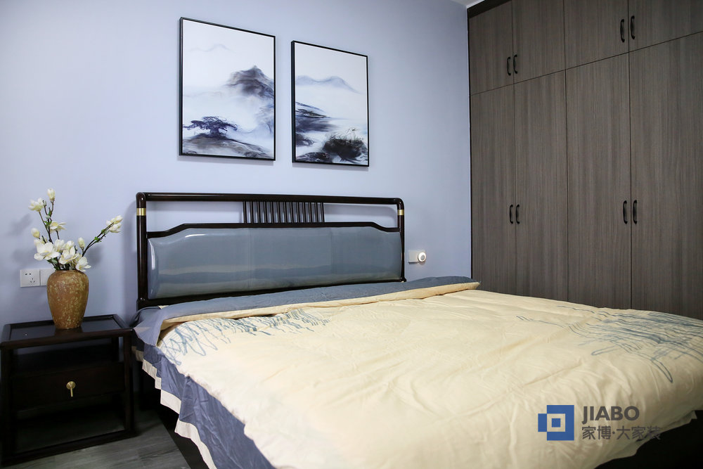 西郡湘山里四室兩廳143m2裝修實景圖 臥室.jpg