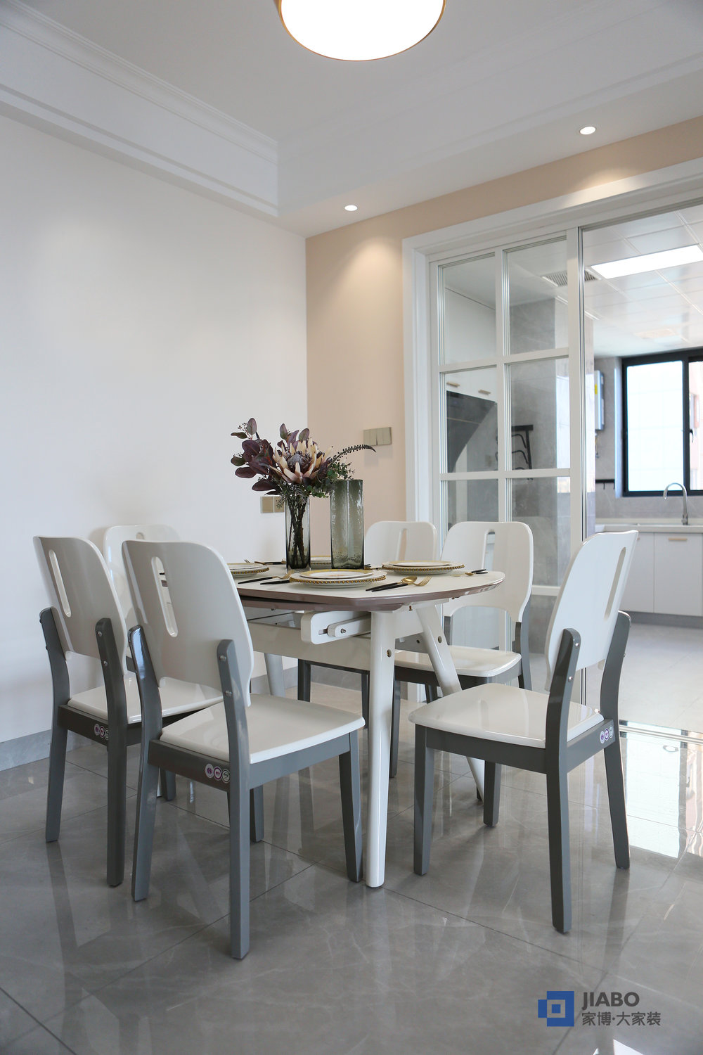 白金漢宮127平方3室2廳裝修樣板間 餐廳.jpg