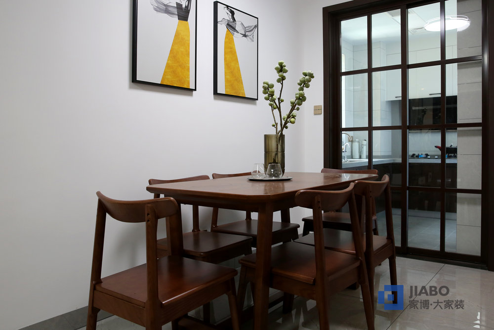 桂花城三室兩廳97㎡裝修效果圖 餐廳.jpg