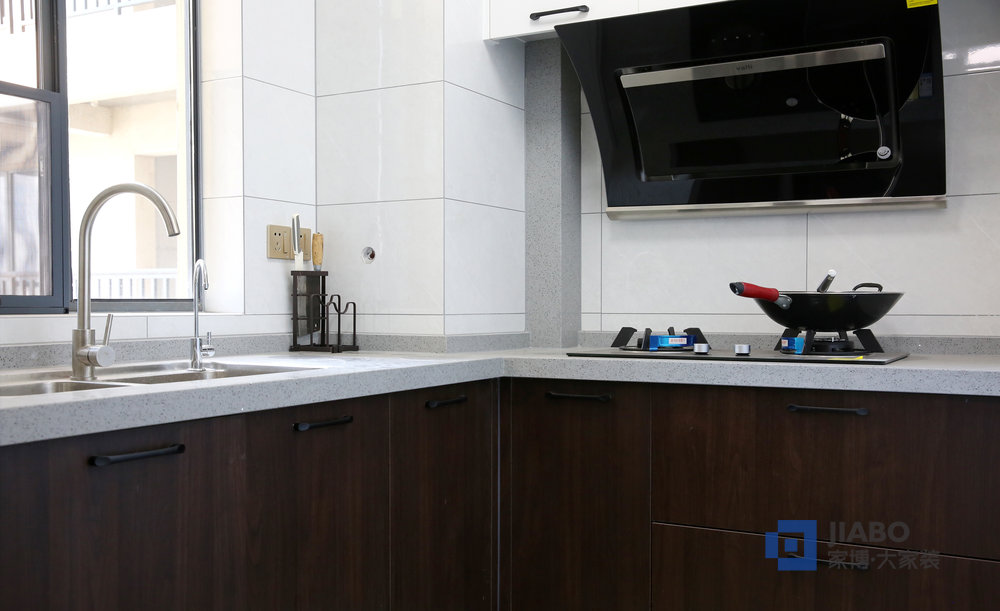 桂花城97平方3室2廳裝修樣板間 廚房.jpg