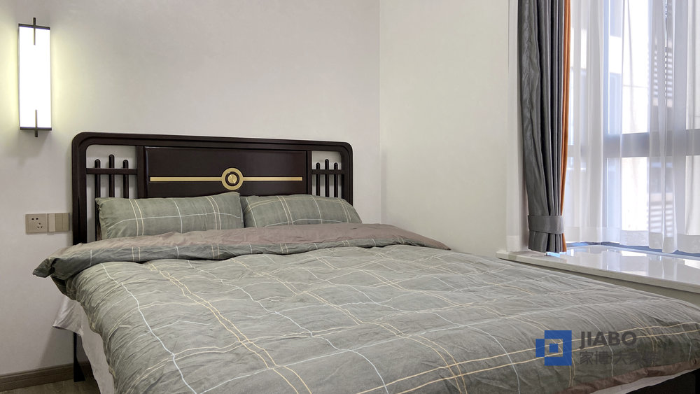 望云體育新城125平方3室2廳裝修樣板間 8臥室.jpg